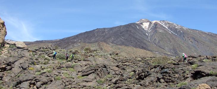 Wanderung um den Finger Gottes, nahe dem Vulkan Teide