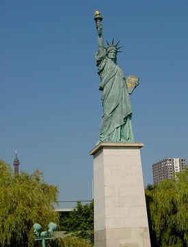 Statue of Liberty in France in Paris