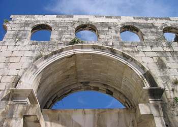 Stadtmauer in Split