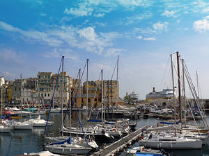 Der alte Hafen in Bastia