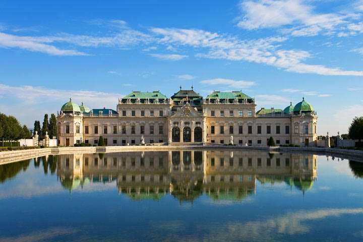 Sommer Palast Belvedere in Wien / Urlaubsbild 12342381