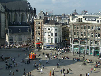 Dam - der zentrale Marktplatz Amsterdams