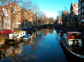 Gracht in Amsterdam