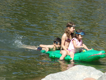 Baden im Gardon bei Anduze