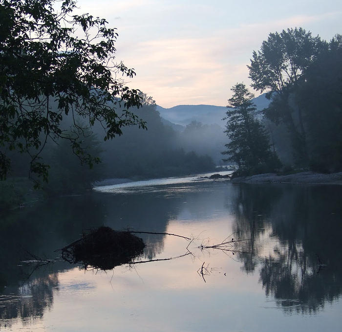 Gardon am Abend