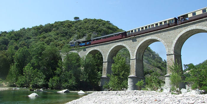 Zugfahrt von Anduze nach St.Jean du Gard