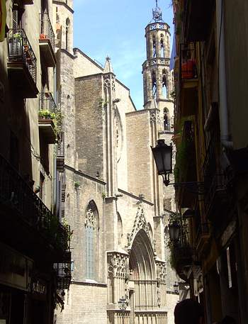 Santa Maria del Mar in Barcelona