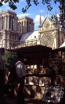 Great cathedral of Notre Dame in Paris