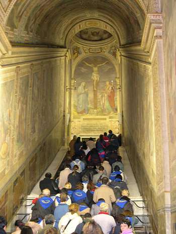 Holy Stairs in Rome