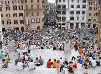 The Spanish Steps - the most famous staircase in the world