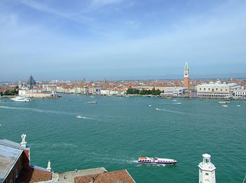 view of the Doge’s Palace, St. Mark’s Church and indeed over the entire old city