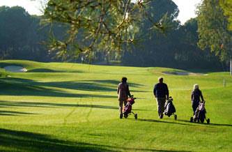 Golfplätzen auf Jersey