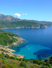 Unterwegs Blick auf herrliche Buchten