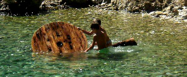 Badespass in Kroatien