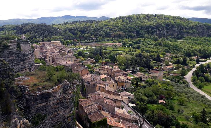 Saignon im Luberon, etwas s&uuml;dlich von Apt