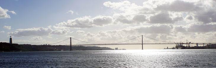 Ponte 25 de Abril - Hängebrücke über dem Tejo