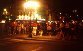 Nachtleben in Paris