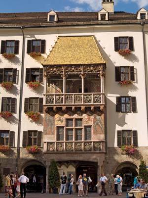 goldenes Dach (Dacherl) in Innsbruck