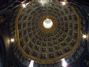Die Kuppel des Doms von Siena