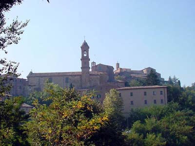 Blick auf Montepulciano