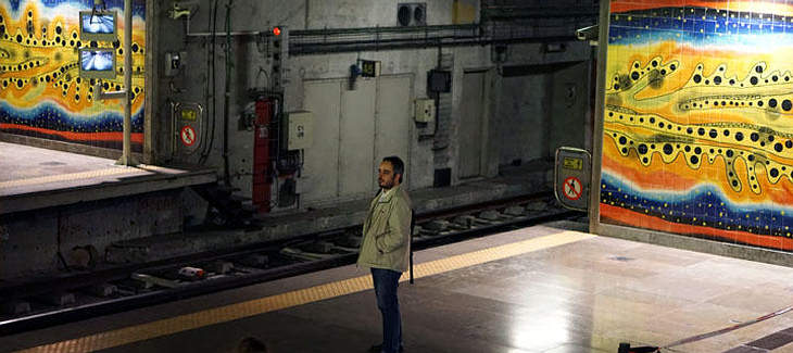 Metrostation Oriente: Künstlerin Yayoi Kusama (Japan)