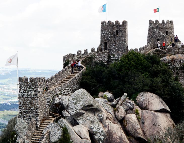 Sintra: Castello dos Mouros