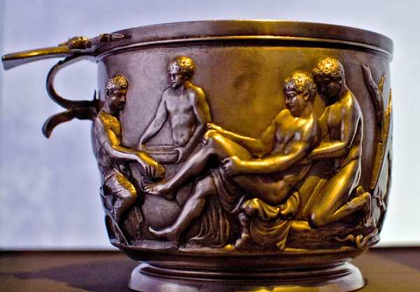 R�mischer Silberbecher