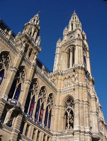 Das Rathaus in Wien