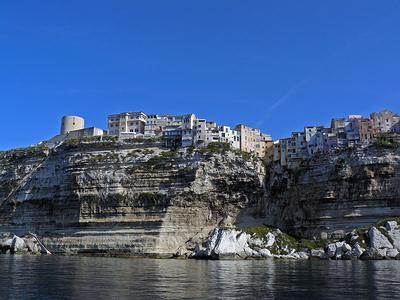 Stadt auf Felsen - Bonifazio/Bonifacio