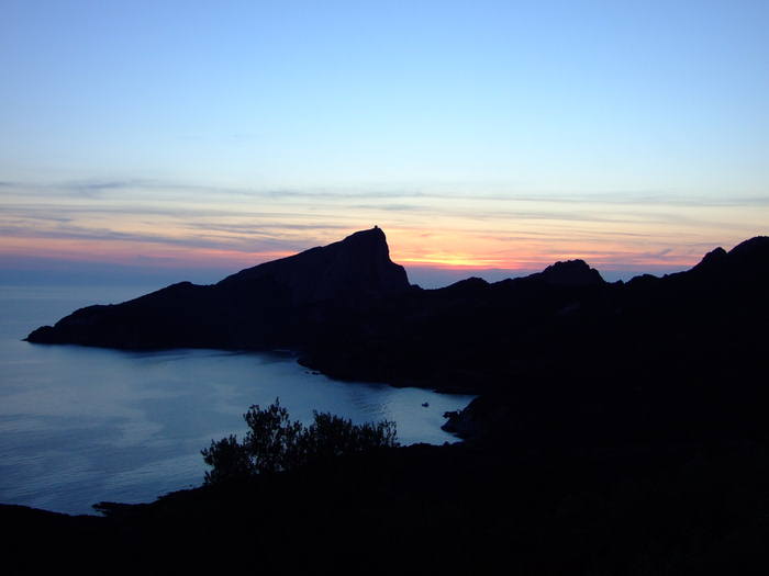 Die Skyline des Capu Rosso