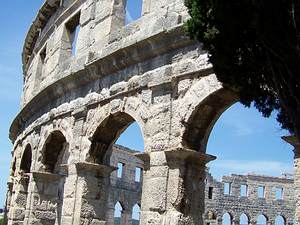 Amphitheater in Pula