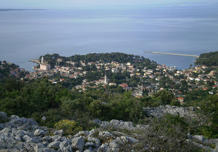 Sicht auf Veli Losinj